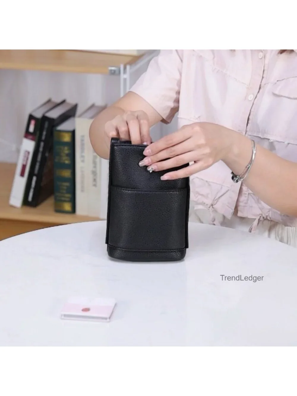 Small Crossbody Purse PU Leather Mini Bag for Women